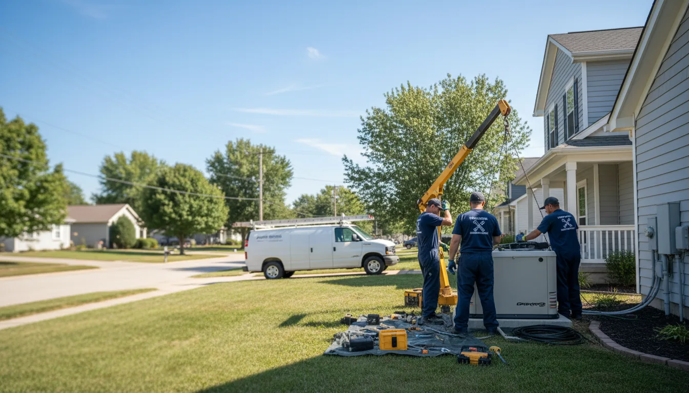 Generator Installation in Kamrar, IA near me